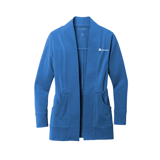 City of Groveport - Port Authority® Women's Microterry Cardigan
