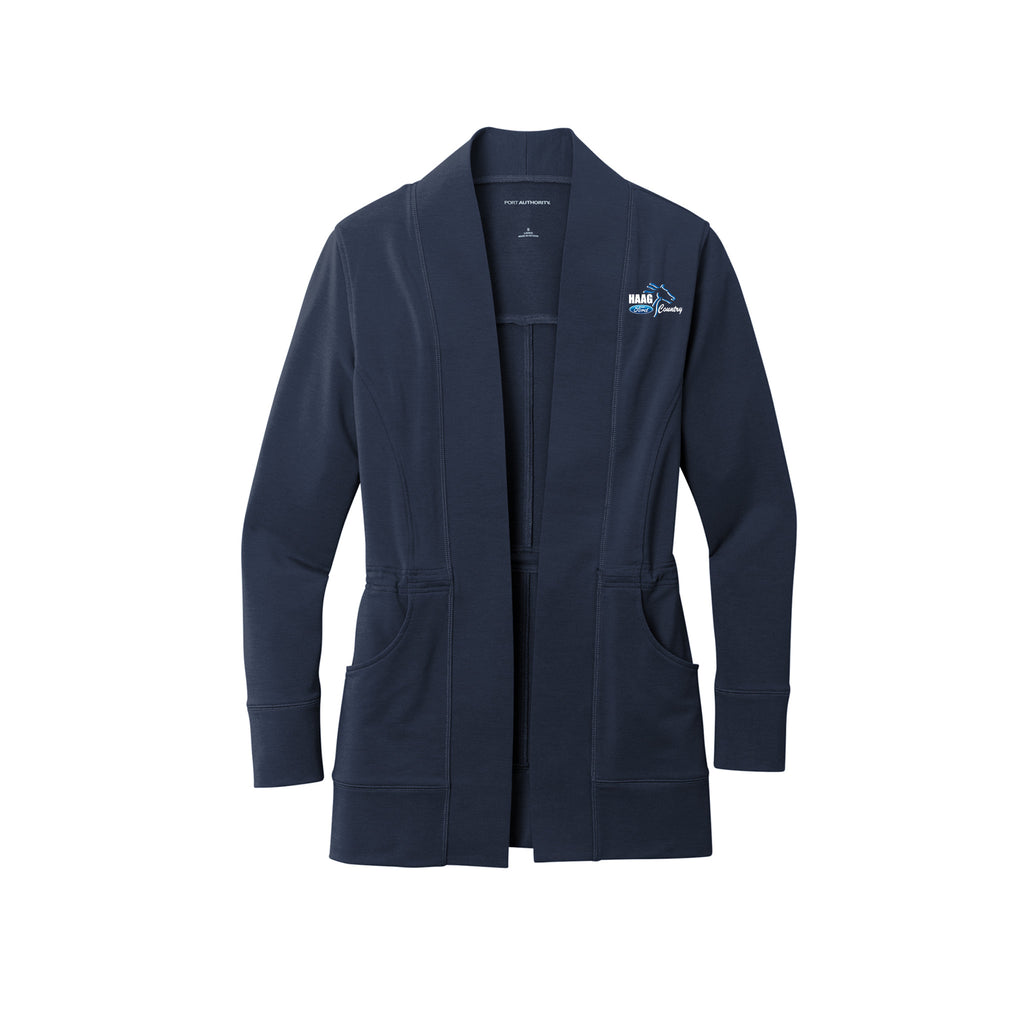 Haag Ford - Port Authority® Ladies Microterry Cardigan