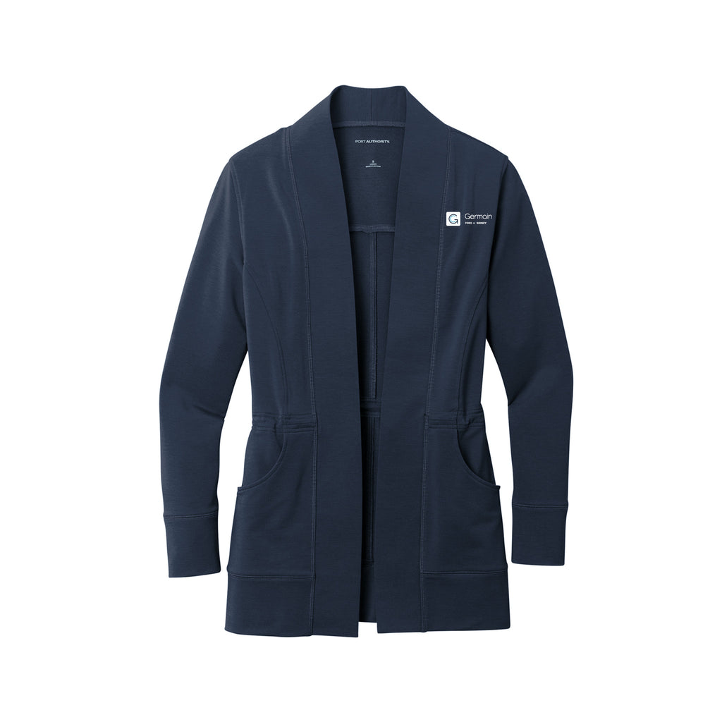 Germain Ford of Sidney - Port Authority® Women's Microterry Cardigan