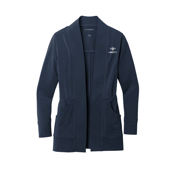 Liberty Automotive - Port Authority® Women's Microterry Cardigan