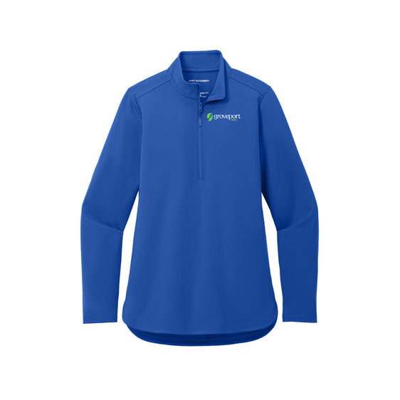 Groveport B&Z - Port Authority® Ladies C-FREE® Double Knit 1/4-Zip