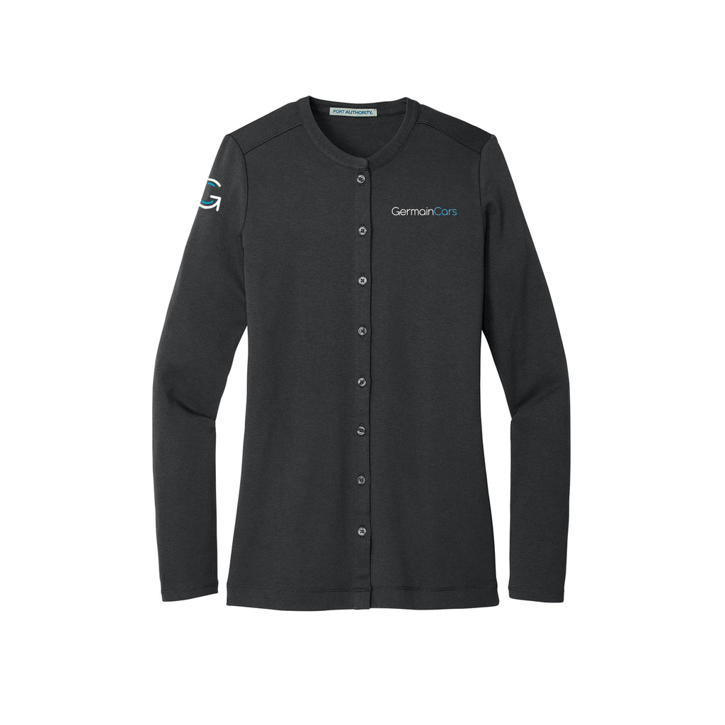 Germain Cars - Port Authority® Women's Concept Stretch Button-Front Cardigan
