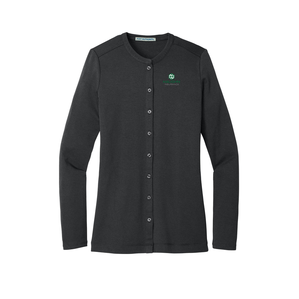 Haughn & Associates - Port Authority Ladies Concept Stretch Button-Front Cardigan