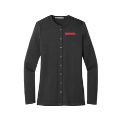 Simona - Port Authority Ladies Concept Stretch Button-Front Cardigan