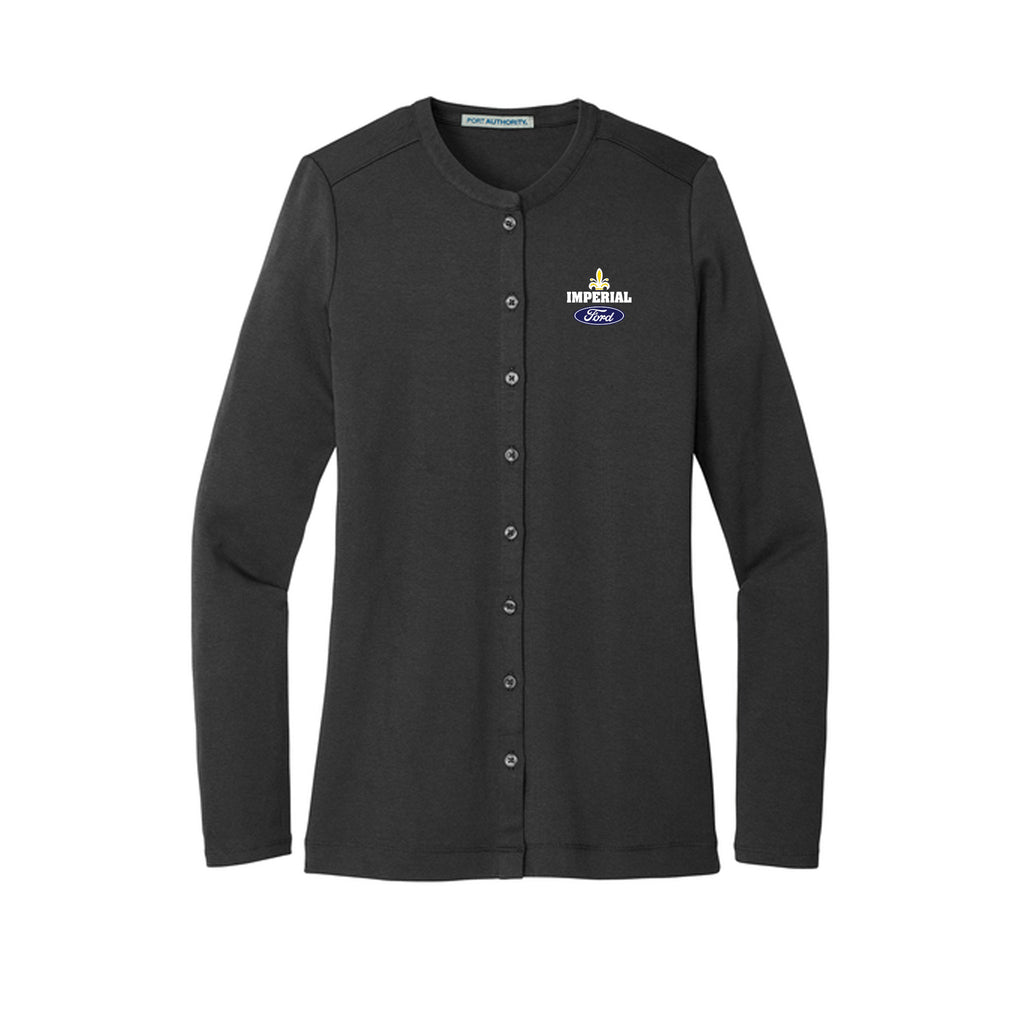 Imperial Ford - Port Authority® Women's Concept Stretch Button-Front Cardigan