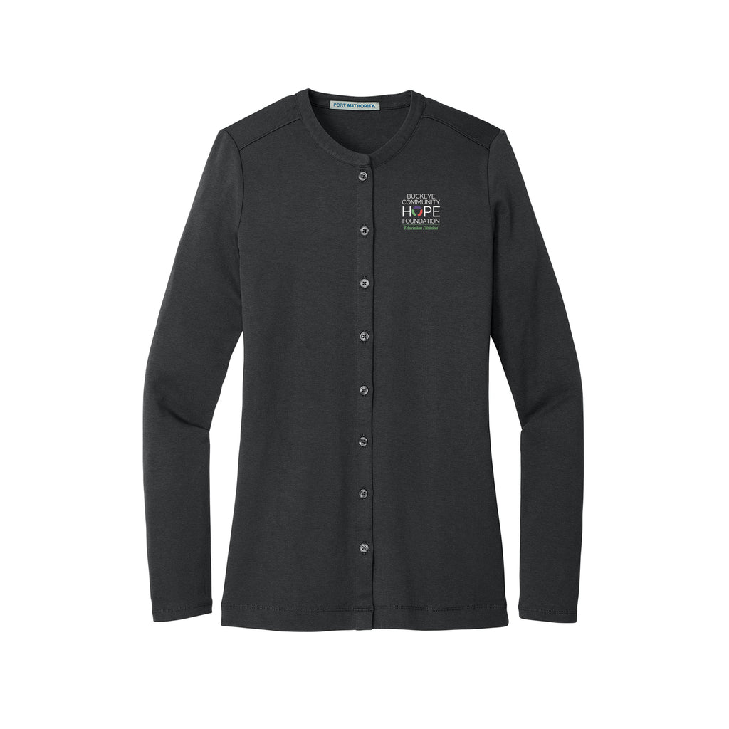 Buckeye Community Hope - Port Authority® Women's Concept Stretch Button-Front Cardigan