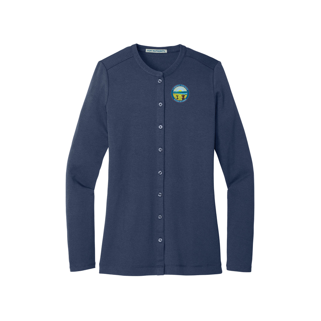 Carroll County - Port Authority® Ladies Concept Stretch Button-Front Cardigan
