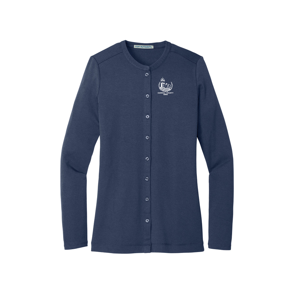Carroll County - Port Authority® Ladies Concept Stretch Button-Front Cardigan
