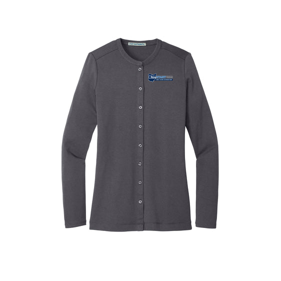 Perry County Services - Port Authority® Ladies Concept Stretch Button-Front Cardigan
