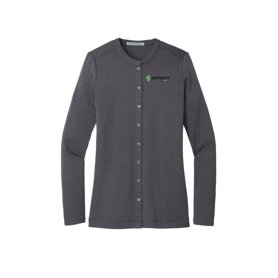 Groveport B&Z - Port Authority® Ladies Concept Stretch Button-Front Cardigan
