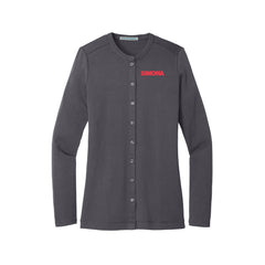 Simona - Port Authority Ladies Concept Stretch Button-Front Cardigan
