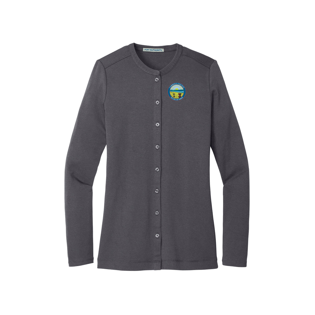 Carroll County - Port Authority® Ladies Concept Stretch Button-Front Cardigan