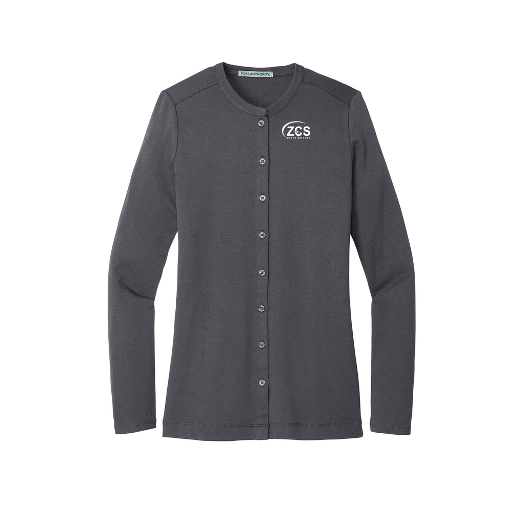 Zink Foodservice - Port Authority® Ladies Concept Stretch Button-Front Cardigan