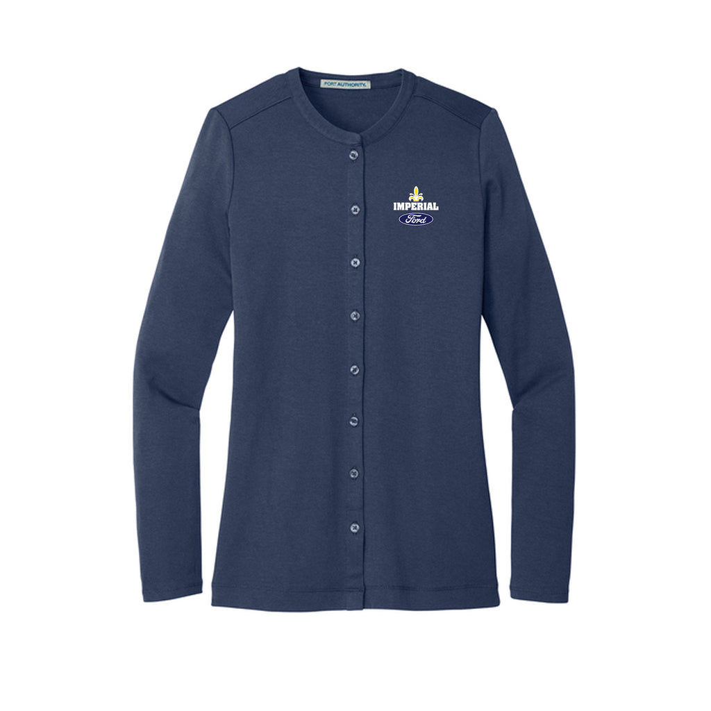 Imperial Ford - Port Authority® Women's Concept Stretch Button-Front Cardigan