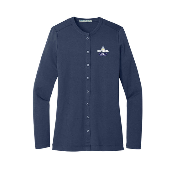 Imperial Ford - Port Authority® Women's Concept Stretch Button-Front Cardigan