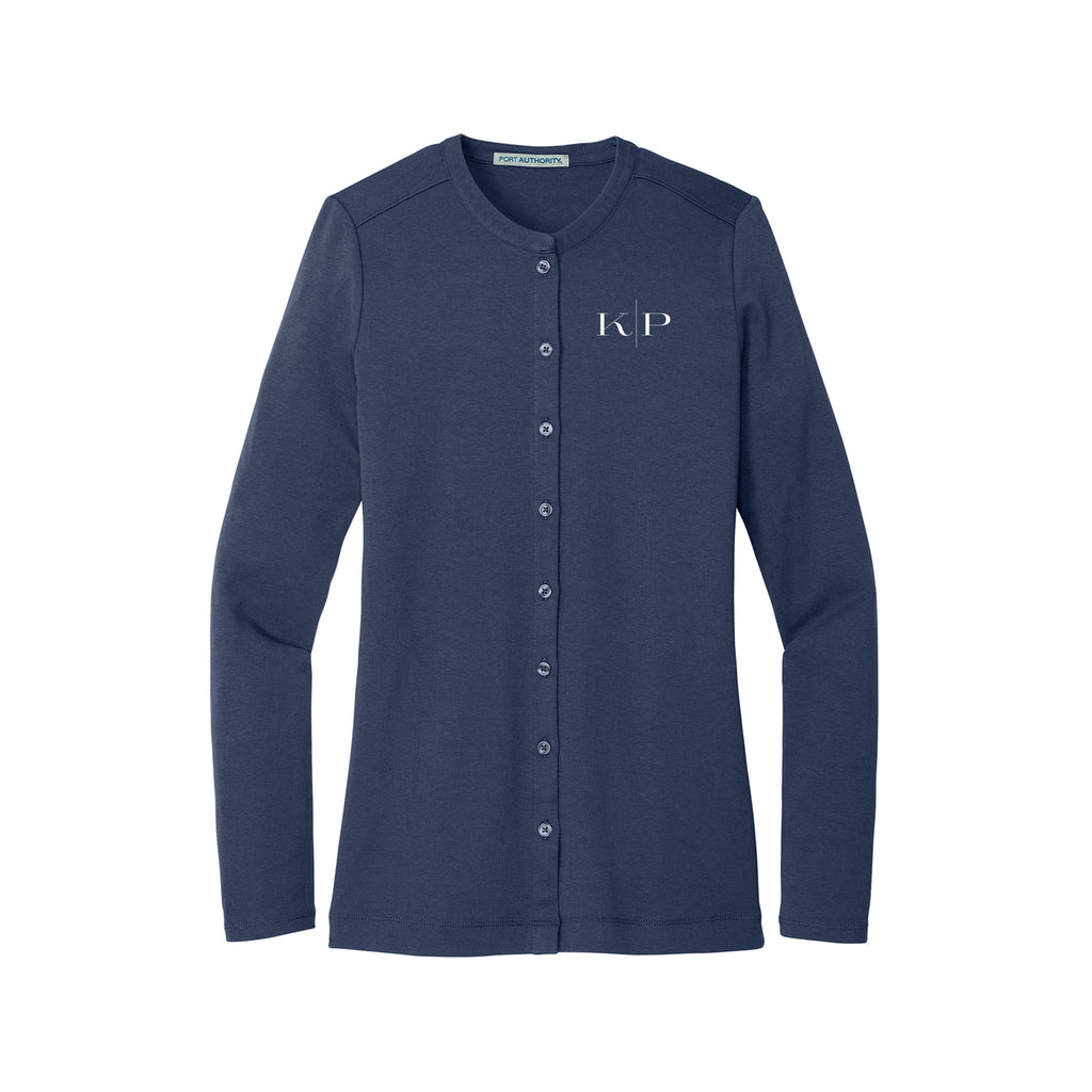 KP Designs - Port Authority® Women's Concept Stretch Button-Front Cardigan