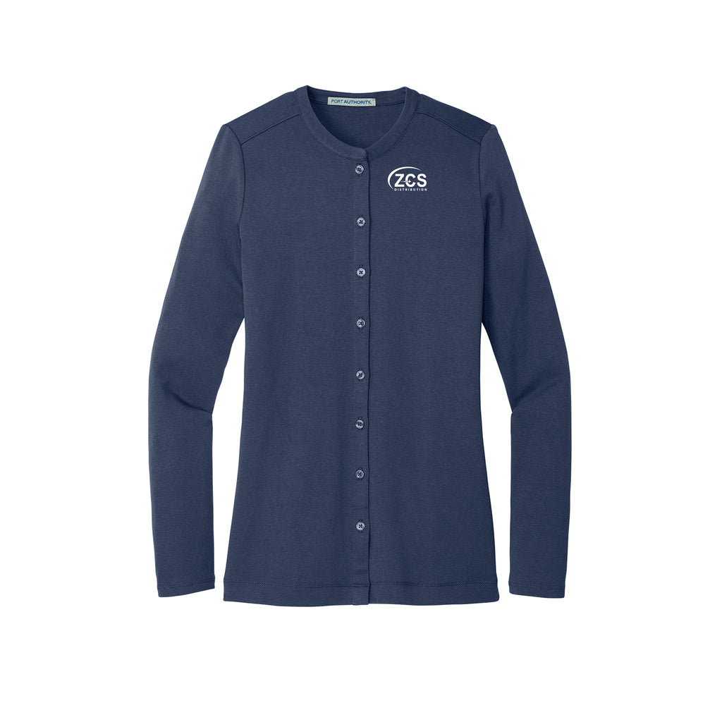 Zink Foodservice - Port Authority® Ladies Concept Stretch Button-Front Cardigan