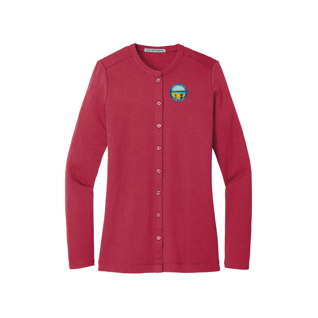 Carroll County - Port Authority® Ladies Concept Stretch Button-Front Cardigan