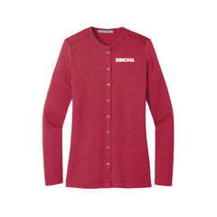 Simona - Port Authority Ladies Concept Stretch Button-Front Cardigan