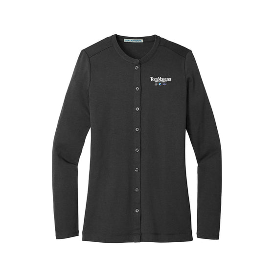 Tom Masano Auto Group - Port Authority® Women's Concept Stretch Button-Front Cardigan