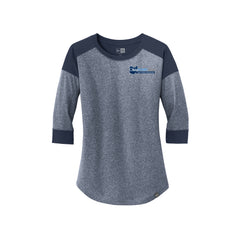 Perry County Services - New Era® Ladies Heritage Blend 3/4-Sleeve Baseball Raglan Tee