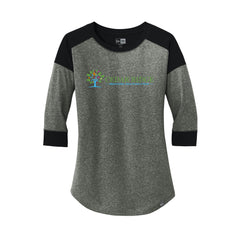 Cedar Ridge - New Era® Women's Heritage Blend 3/4-Sleeve Baseball Raglan Tee