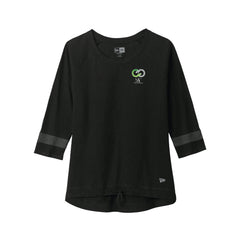 Solace at Vivians - New Era® Women's Tri-Blend 3/4-Sleeve Tee