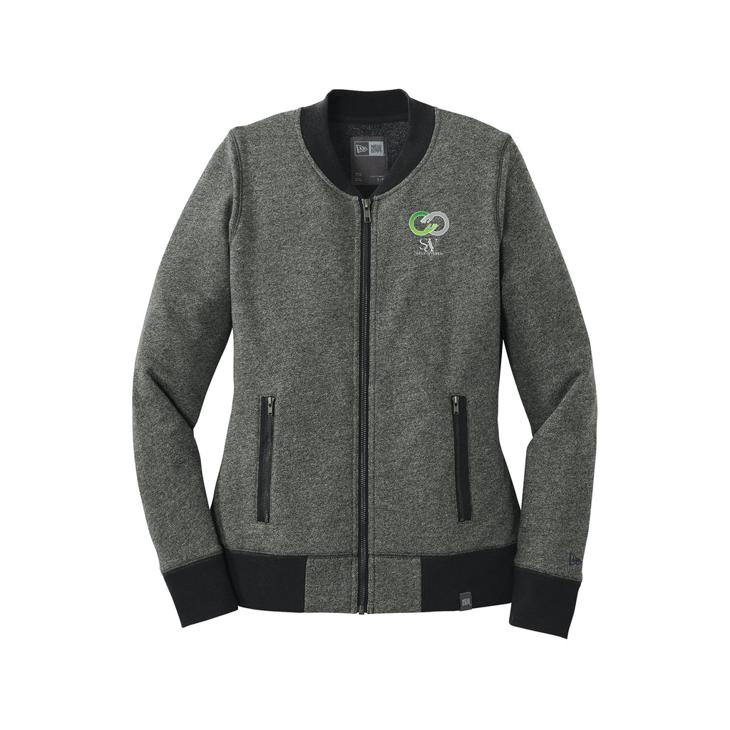 Solace at Vivians - New Era® Women's French Terry Baseball Full-Zip