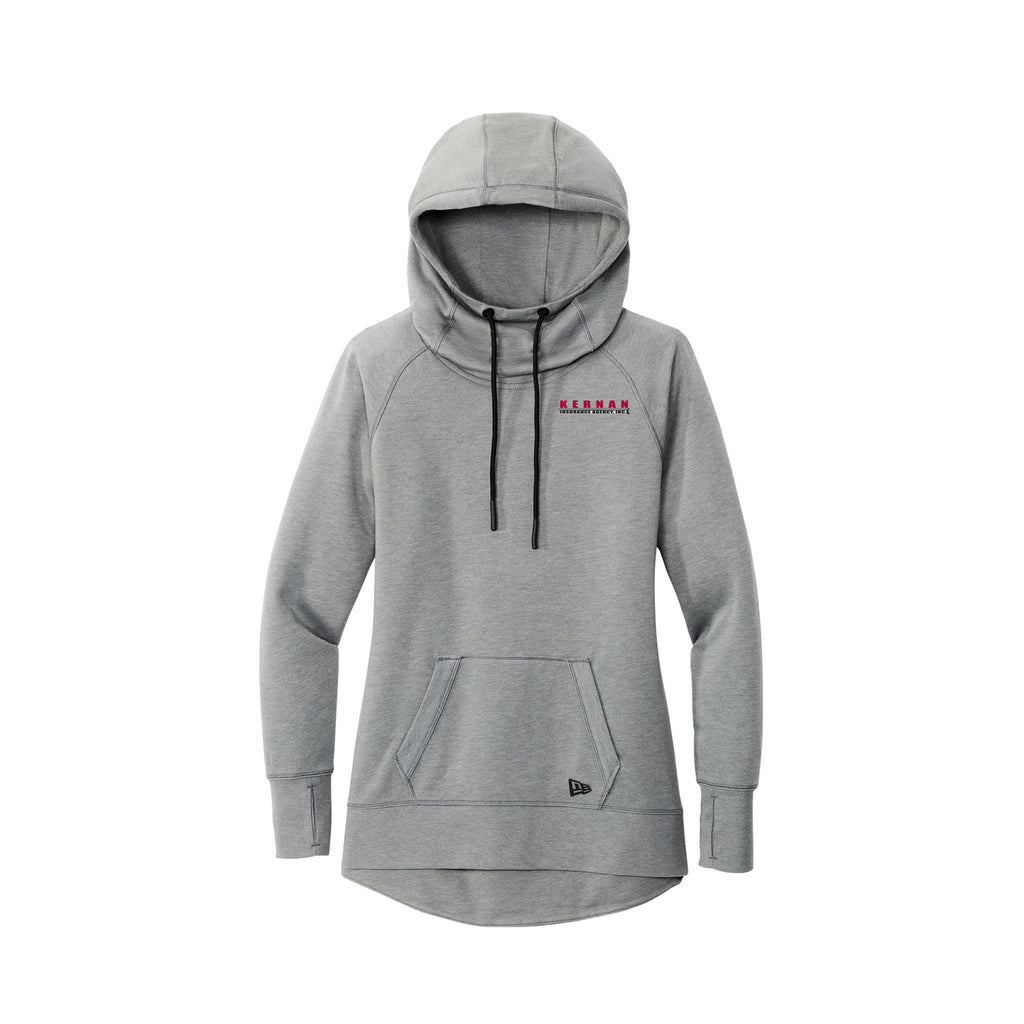 Kernan Insurance Agency - New Era® Ladies Tri-Blend Fleece Pullover Hoodie