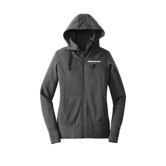 Germain Hyundai - New Era® Women's Tri-Blend Fleece Full-Zip Hoodie
