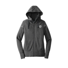 Volkswagen of Columbus - New Era® Ladies Tri-Blend Fleece Full-Zip Hoodie