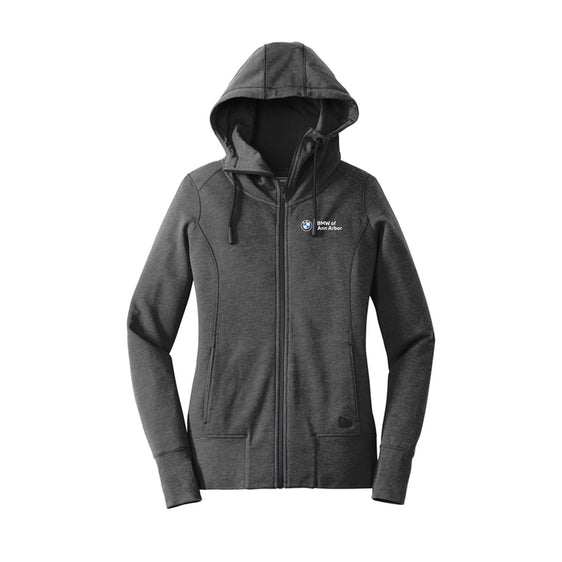 BMW of Ann Arbor - New Era® Women's Tri-Blend Fleece Full-Zip Hoodie