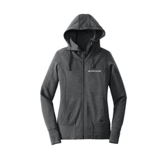 Dinsmore - New Era® Women's Tri-Blend Fleece Full-Zip Hoodie