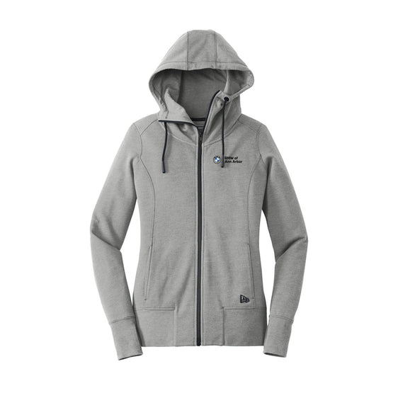 BMW of Ann Arbor - New Era® Women's Tri-Blend Fleece Full-Zip Hoodie