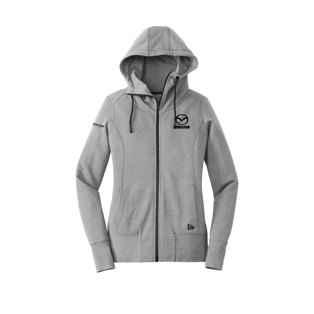 Germain Mazda of Columbus - New Era® Women's Tri-Blend Fleece Full-Zip Hoodie