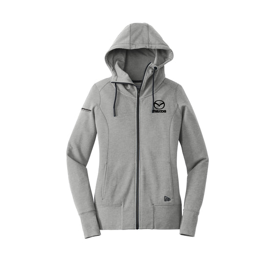 Germain Mazda of Columbus - New Era® Women's Tri-Blend Fleece Full-Zip Hoodie
