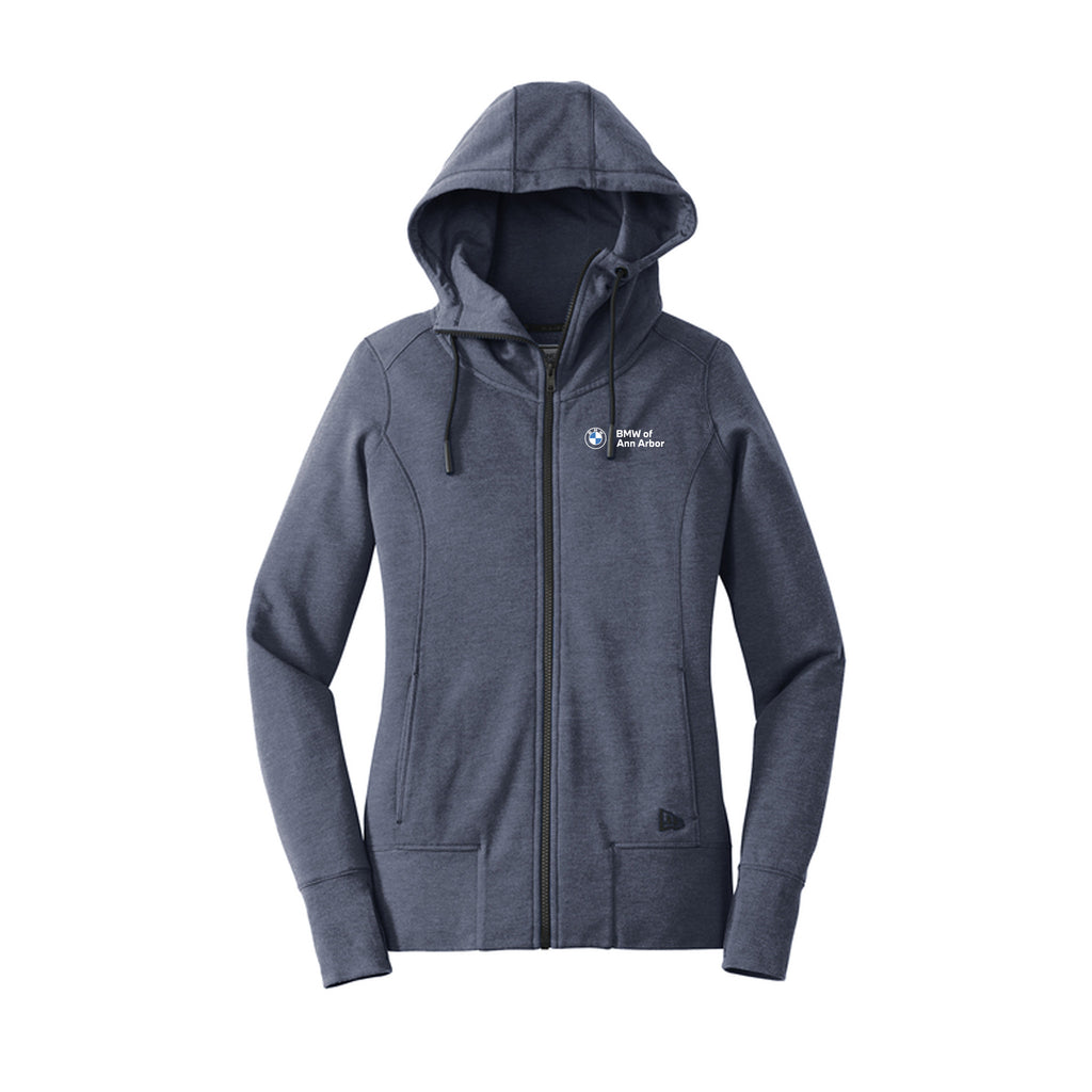 BMW of Ann Arbor - New Era® Women's Tri-Blend Fleece Full-Zip Hoodie