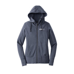 MSA Law Firm - New Era® Ladies Tri-Blend Fleece Full-Zip Hoodie