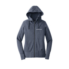 Dinsmore - New Era® Women's Tri-Blend Fleece Full-Zip Hoodie
