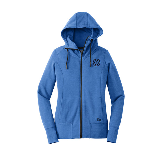 Volkswagen Steven Creek -  New Era® Ladies Tri-Blend Fleece Full-Zip Hoodie