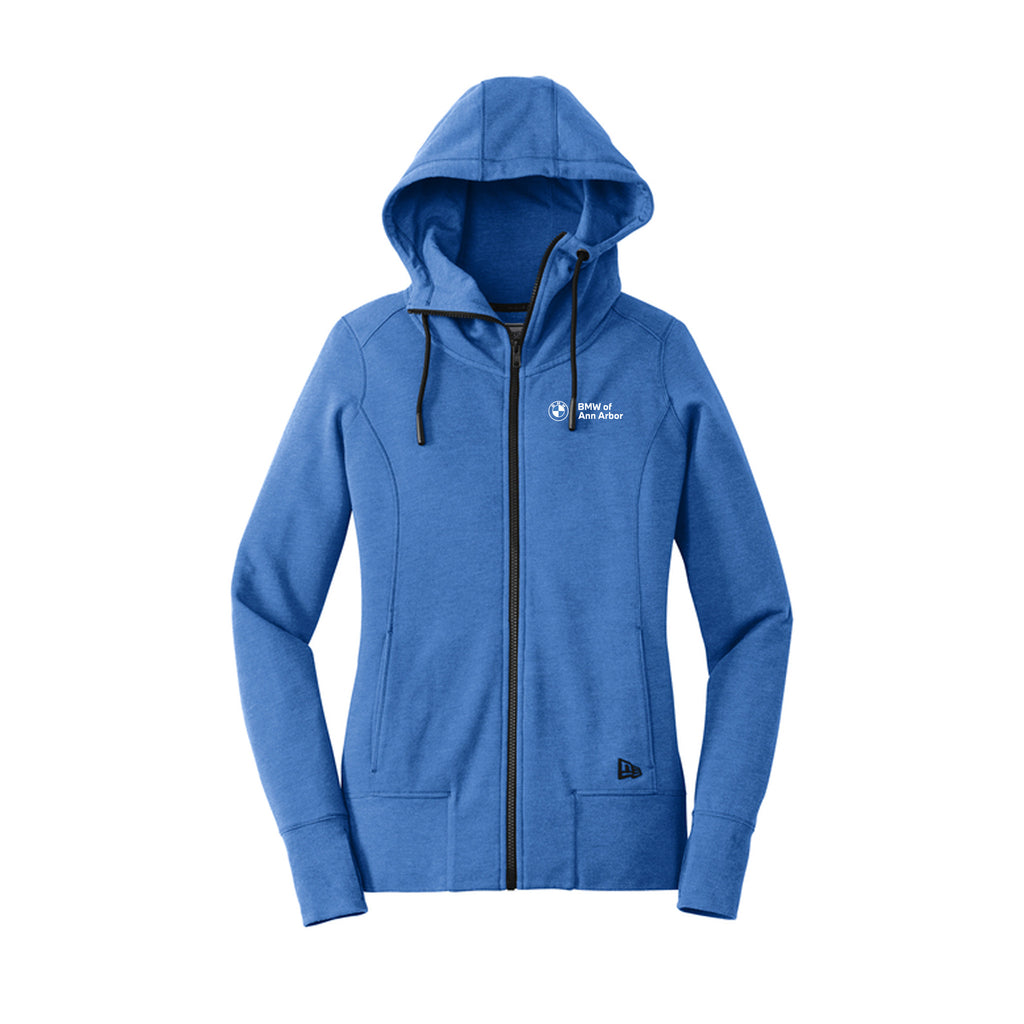 BMW of Ann Arbor - New Era® Women's Tri-Blend Fleece Full-Zip Hoodie