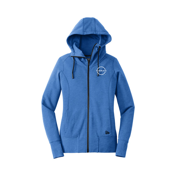 Conyer Nissan - New Era® Women's Tri-Blend Fleece Full-Zip Hoodie