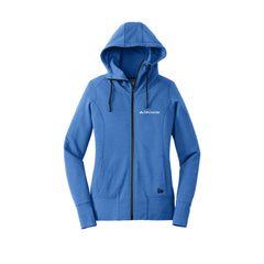 Dinsmore - New Era® Women's Tri-Blend Fleece Full-Zip Hoodie