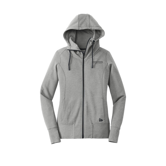 Germain Spartan Toyota - New Era® Ladies Tri-Blend Fleece Full-Zip Hoodie