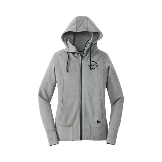 Conyer Nissan - New Era® Women's Tri-Blend Fleece Full-Zip Hoodie