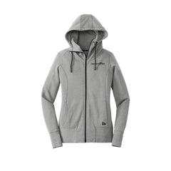 Goode Motor Mazda - New Era® Ladies Tri-Blend Fleece Full-Zip Hoodie