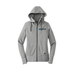 Clampco - New Era® Ladies Tri-Blend Fleece Full-Zip Hoodie