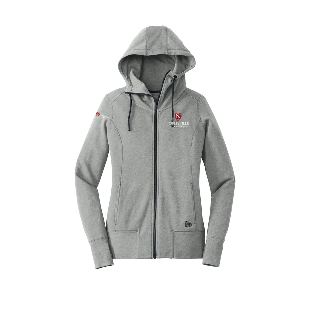 Noblesville Imports - New Era® Women's Tri-Blend Fleece Full-Zip Hoodie