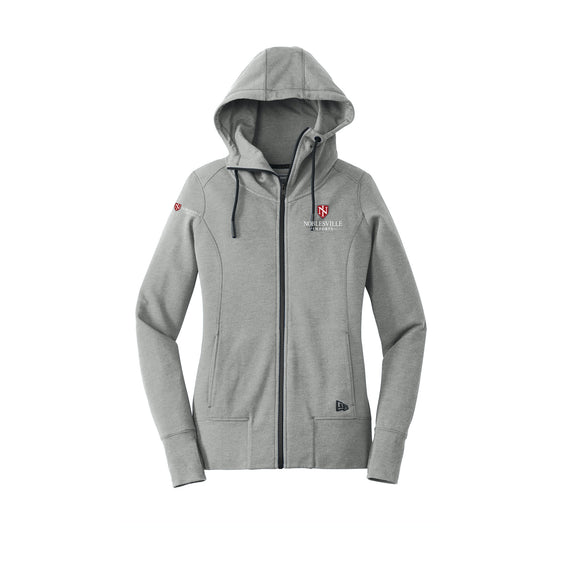 Noblesville Imports - New Era® Women's Tri-Blend Fleece Full-Zip Hoodie