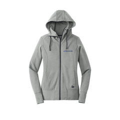 Dinsmore - New Era® Women's Tri-Blend Fleece Full-Zip Hoodie